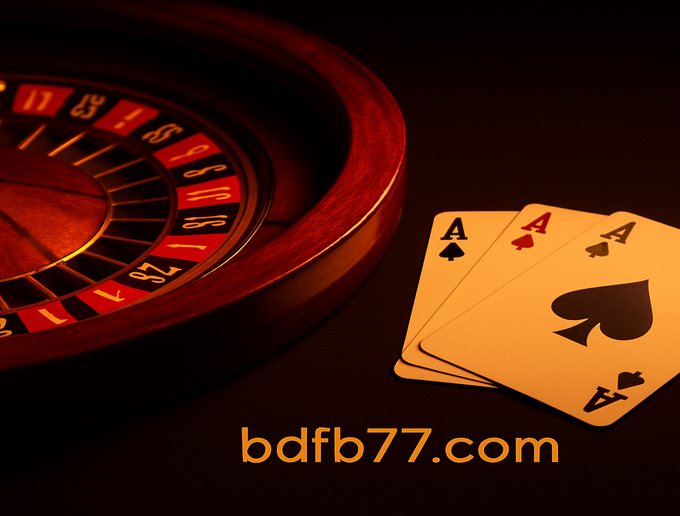 fb77–র লাইভ গেমিং প্ল্যাটফর্মের একটি ছবিতে আসল উপস্থাপকেরা গেমগুলো চালাচ্ছেন